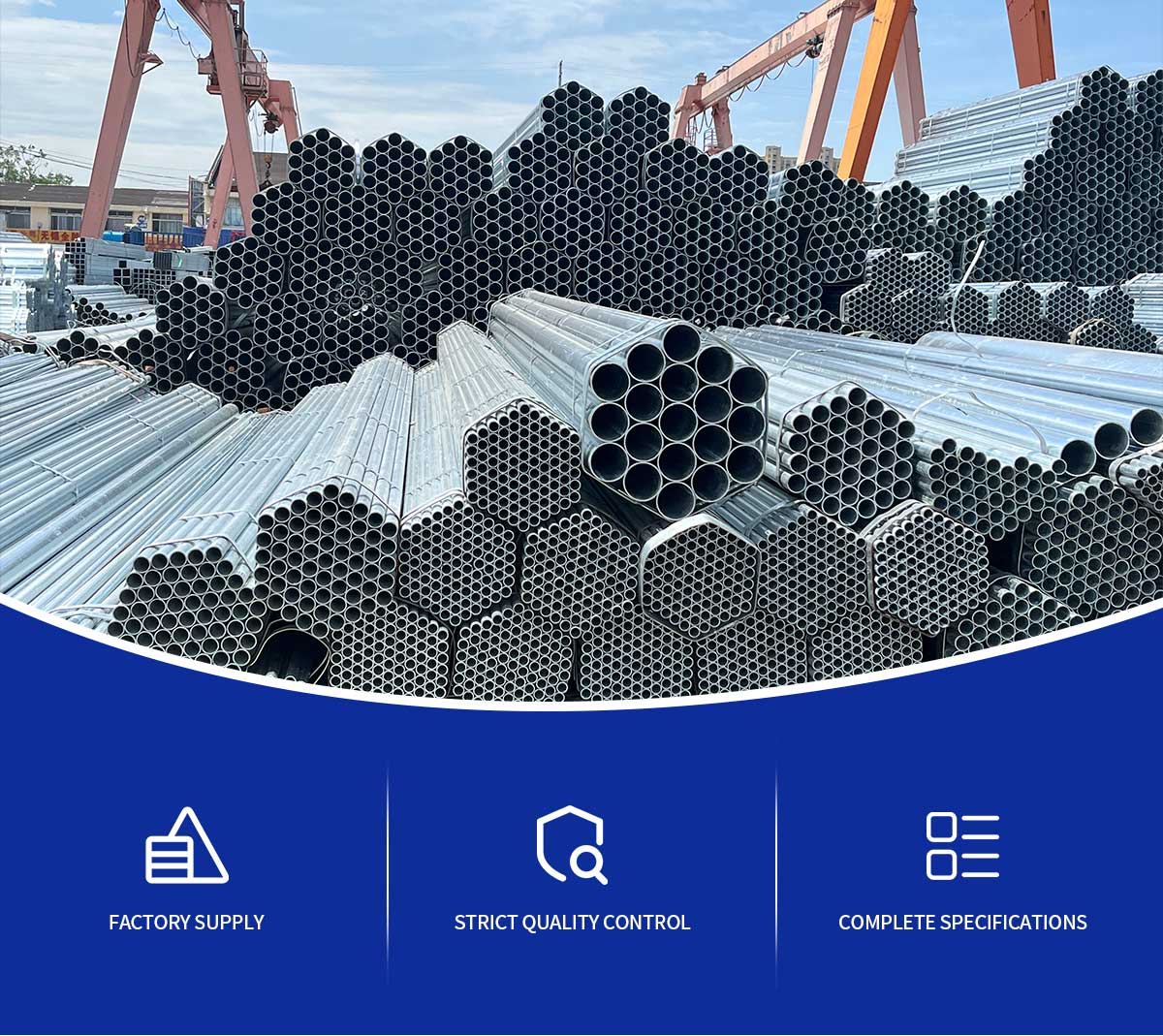 galvanized steel tube